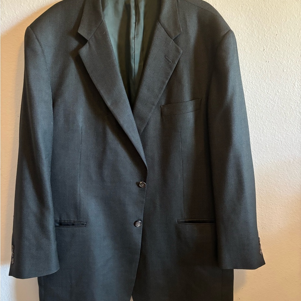 Hickey Freeman Charcoal Blazer